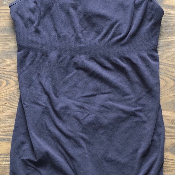 C’est 🎄 moi naturals tank top SZ S/M straps grey - Picture 3 of 6